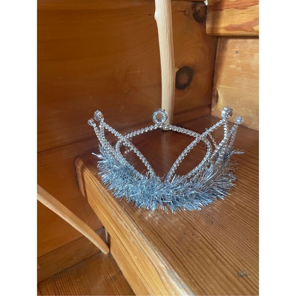 Tiara Plastic Princess Fancy Dress Halloween Adult Costume Accessory